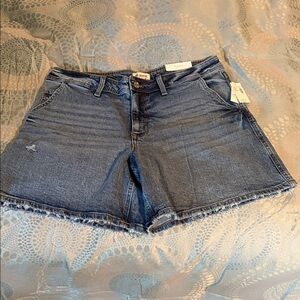 Maurices Classic A Line Blue Jean Shorts